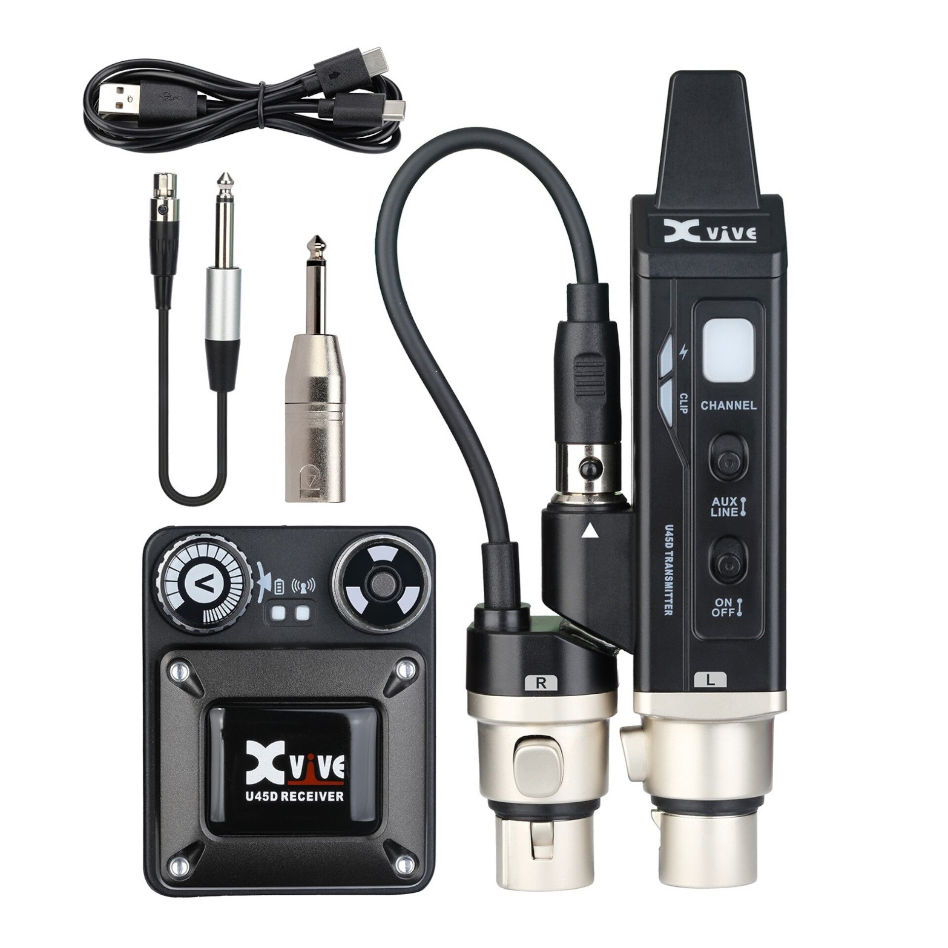U45D Stereo In-Ear Monitor Wireless System 5.8 GHz